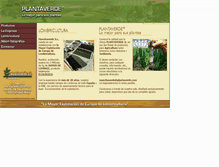 Tablet Screenshot of plantaverde.com